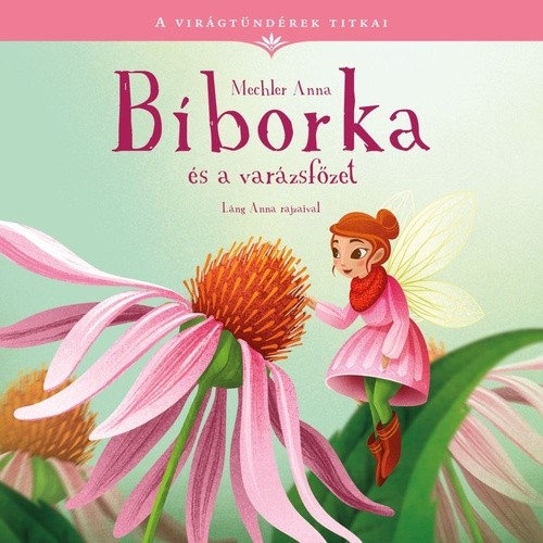 Mechler Anna: Bíborka és a varázsfőzet (könyvborító)