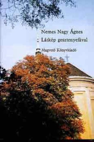 Nemes Nagy Ágnes: Látkép gesztenyefával könyvének borítója