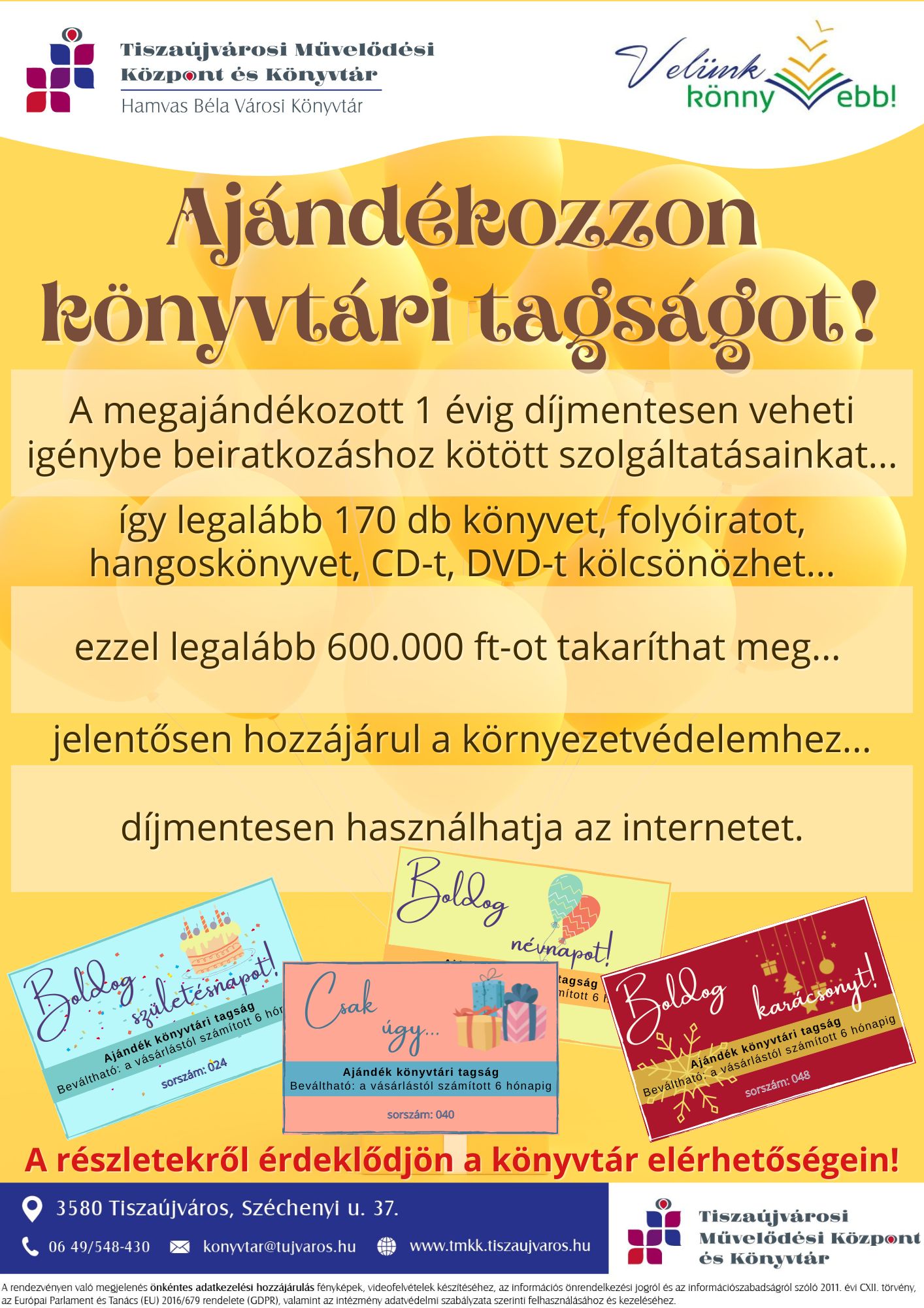 A felhívás plakátja