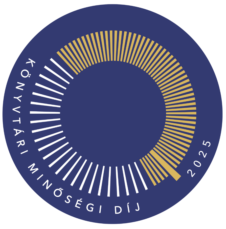 Könyvtári minőségi díj logó